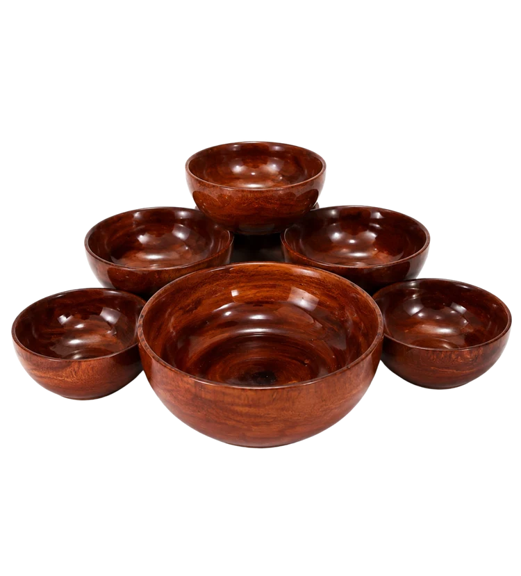 Premium Brass Bowl Set