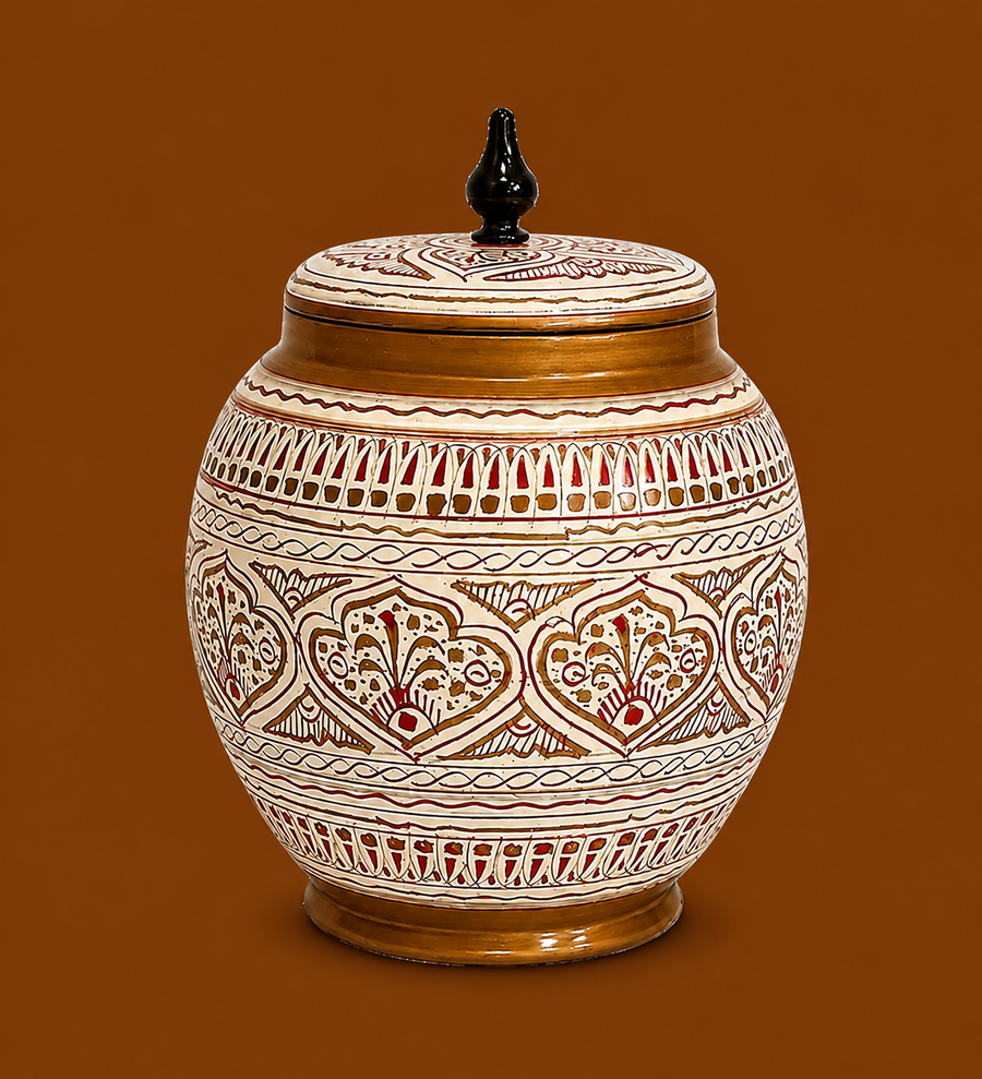 Wooden Nakshi Sugar port