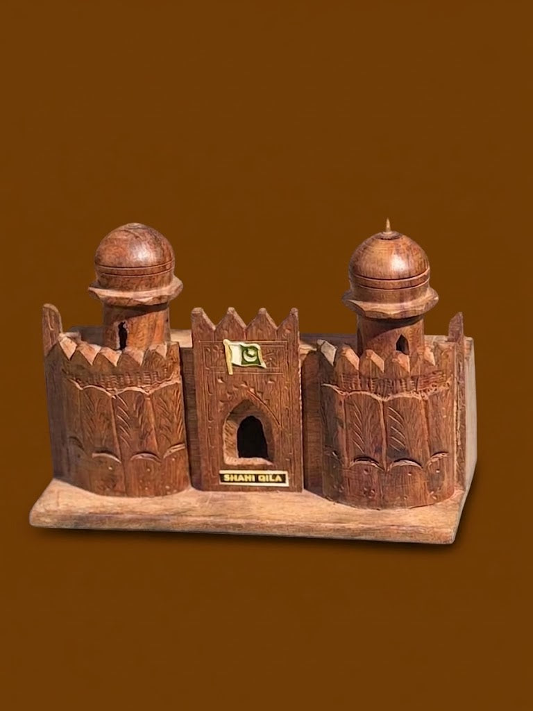 handcrafted wooden  Shahi Qila